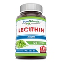 Murni Lecithin 1200 mg Suftgeels Suplement (120 Count Gratis)