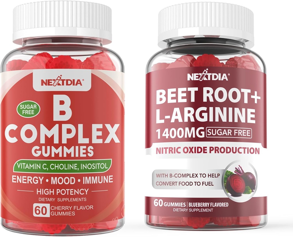 Vitamin B Kompleks Gummies dengan Beet Root Gummies