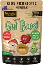 Anak Probiotic Powder Gut Boost - Daily Digetical & Imune Dukungan dengan Fiber for Children Toddlers, Vanilla Flavored Fiber Supplement, Easy Mix for Constipation & Gut Health 3.52oz (100g)