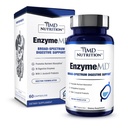 Tambahan EnzymeMD 1MD - Digetical Enzymes - Dokter Formulated 124; 18 Plant - berbasis Enzymes - Gas & Bloating Dukungan: 124; 60 Kapsul