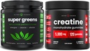 NuttraChamps Complete Workout & Energy Bundle - Super Greens & Creatine Gummies.