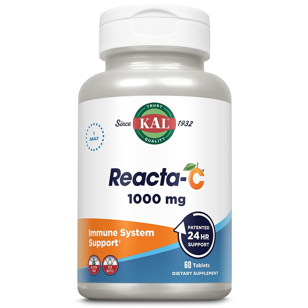 KAL Reacta- c dengan Bioflavonoid Tablet, 60 Count
