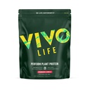 Hidup Vivo Melakukan Powder Tanaman Protein - Pea & Hemp Protein Blend dengan BCAA (34.85 oz, Strawberry & Vanilla)