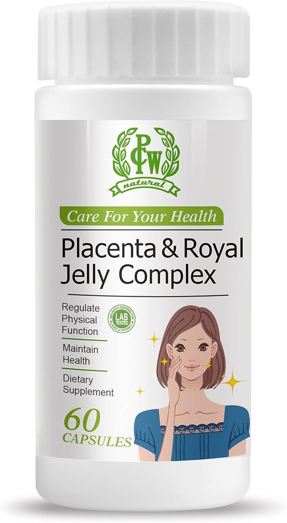 PCW Plasenta & Kompleks Royal Jelly, 60 capusles