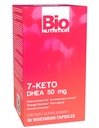 Bio Nutrition 7- Keto 50 Vegetarian Capsules 124; DHEA 50mg 14; Promotes Kesehatan Ammune Kuat 124; Energi & Stamina