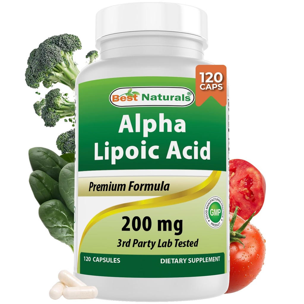 Terbaik Acid Alpha Lipoic 200 Mg 120 Capsules