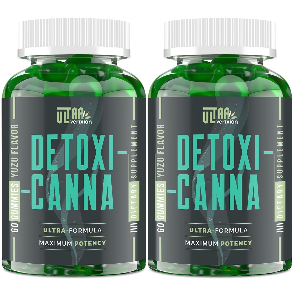 Detox Cleanse Gummies - Liver, Gut, Ginney Cleanse Detox & Repair, Rapid & Effective Full Body Cleanse Best for Women with Milk Thistle - Natural Plant-Based Detox Suplemen, 120 Gummies