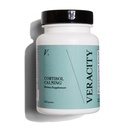 Vercity Cortisol Calming - Clinical Proven Stress & Sleep Supplement - Reduces Tension & Improve Mental Clarity with Natural Blend of Adaptogens - 60 Capsules