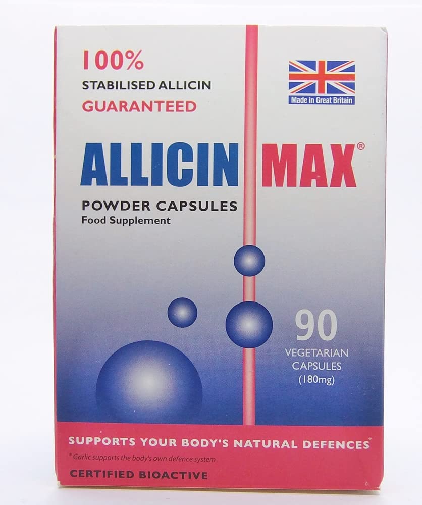 Allisin Max 100% Pure Allisin 90vcaps (2 Pack)