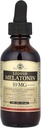 Solgar Liquid Melatonin 10 mg, Natural Black Cherry Flavor - 2 fl oz - Great for Jet Lag - Vegan, Gluten & Dairy Free, Kosher - 59 Servis