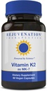 Peremajaan Therapeutics Vitamin K2 MK-7: 124; 60- Day Suply, Potency Tinggi (300mcg) Alar14; Mudah untuk Swallow Vegetarian Capsules