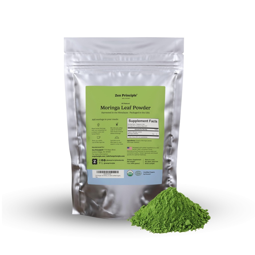 Zen Principle 1 lb. USDA Certified Organik.