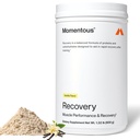 Momentous Recovery Grass- Fed Whey Protein Powder - 20 g Postout-Whout Isolate Protein - NSF Disahkan untuk Sport-Free - Gluten- 15 Pelayan - Vanilla - Paket May Wary