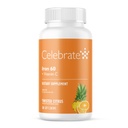 Rayakan Tambahan Besi Vitamin dengan 60mg Besi & Vitamin C - Citrus Chewables untuk Bariatric Patient, Gastric Bypass & Sleeve Gastrectomy Dukungan 30 tablet untuk Pembedahan