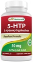 5-HTP 50 mg 120 Capsules, 5 HTP Capsules Supports Relaxation & restful Sleep