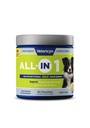 Vetericyn All-in 1 Multifungsional Dog Suppplemen 124; Digetical Enzymes + Glucosamin dan Chondroitin untuk Dukungan Bone dan Gabungan + Vitamin, Antioksidants, Pregories, Progorium, dan Omegas. Cacah 90