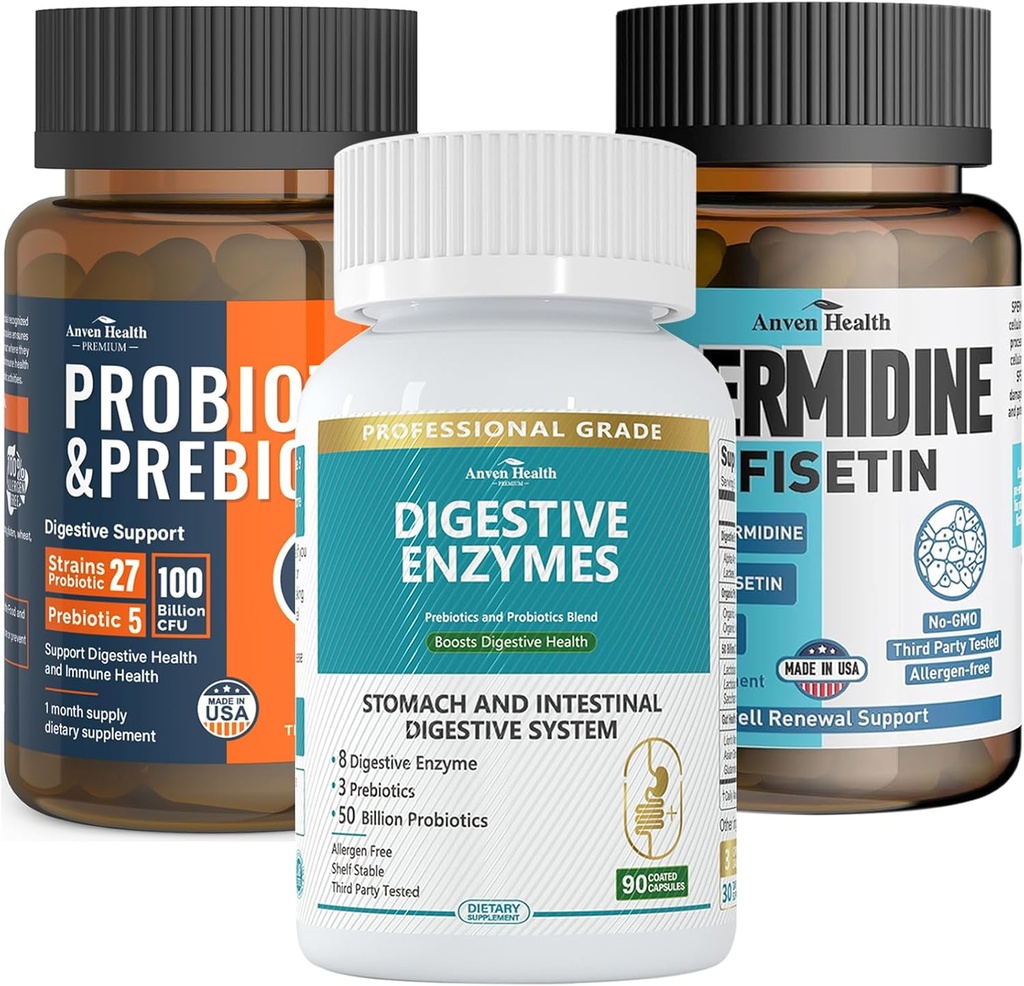 Badan Kesehatan Keluarga Boost Bundle: Gut Health, Anti- Aging & Imunity Dukungan untuk Everyone!