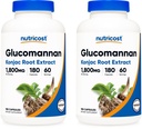 Nuttricost Glucomannan 1.800mg Per Serving, 180 Capsules (2 Botol)