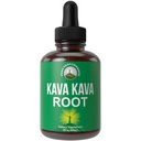 Kava Kava Root Extract Calming Cair Drops More concenttoved - 1: 3 Ekstraksi Rasio. Bantuan Tambahan Vegan untuk Relaksasi, menenangkan, Tidur Alam. Sugar Free Gluten Free USA Tested Tincture