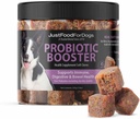 HANYA Food ForDogs Probiotic Booster Gut Health Chews Supplement for Dogs, Digetical Health Support, Diare, Human Grade Ingredices - 45 Count