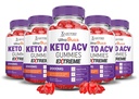 Laboratorium yang direstified (5 Pack Ultra Quick Keto ACV Extreme 2000MG Ultraquick Keto Cipo Apple Cider Vinegar Diformulasikan dengan Paxate Beet Juice Powder B12 Non GMO 300 Gummys