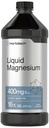 Horbaach Liquid Magnesium 16 fl oz 124; Vital Trace Minetic Complex 124; dengan Sulfate, Lithium, dan Boron 124; Vegetarian, Non-GMO & Gluten Free Suplemen