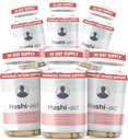 IBDaid ™ Hashi Aid Thyroid Dukungan untuk Perempuan & Pria - Thyroid Suplemen untuk Penyakit Hashimoto & Hipotiroidism * - dengan Ashwagandha, Selenium, Zinc, Essiroid Vitamin & Lebih - 30 Capsules (6 Pack)