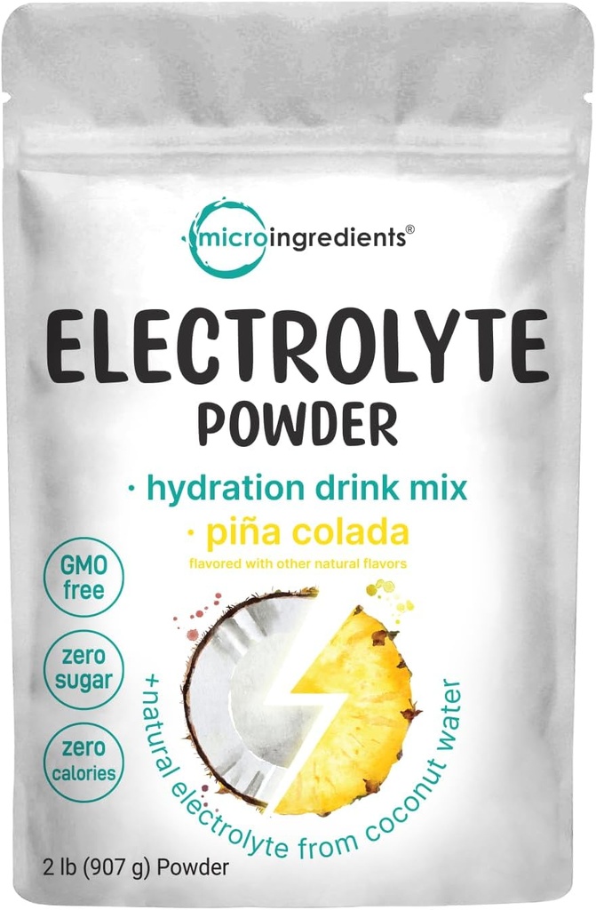 Micro Ingrediation Hydration Electrolite Powder, 2 lb (139 Pelayan)
