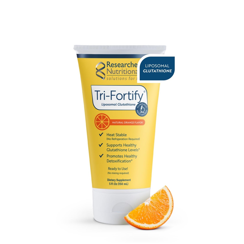 Diinvestasikan Nutronionals Lipodal Glutathione (450mg) Liquid Gel + Vitamin C - Tri- Fortify - Aid Natural Energy, Imune Dupport & Detox - Secara klinis diteliti untuk Absorpsi - Orange (5 Fl Oz)