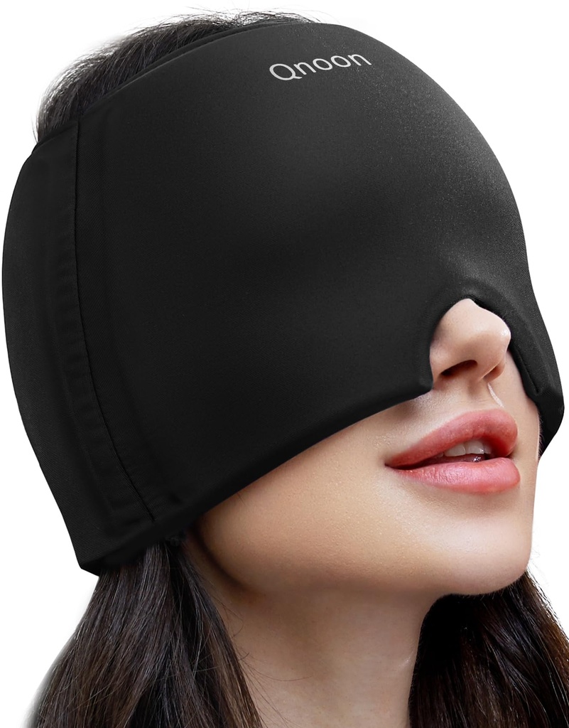 Migraine Relief Cap Cap Delief Cap Products, Memasak Buku Es Odorless Gel untuk Tension, Stress, Mabuk & Puffy Eyes