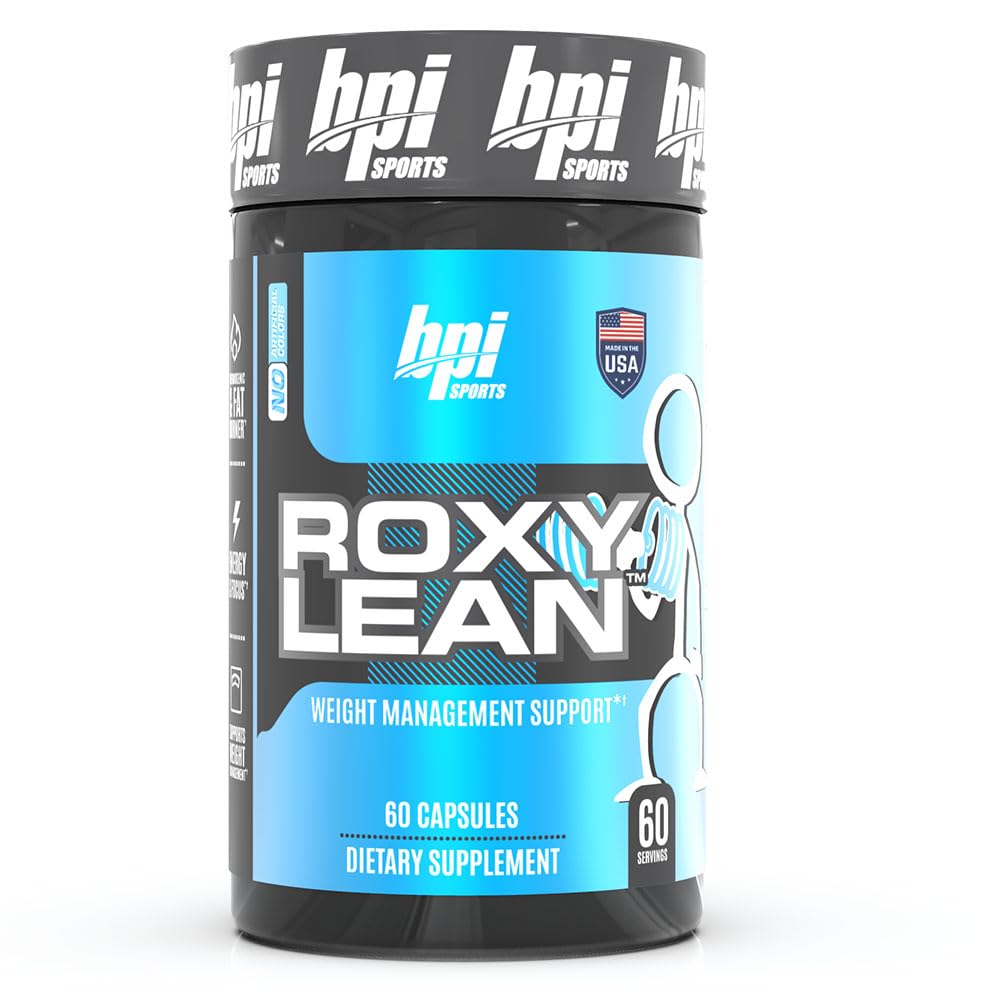 BPI Olahraga - Roxylean Extreme Fat Burner & Weight Los Suplement, 60 Count (Packaging May Vary)