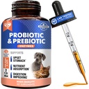 Progres & Prestipation with Enzymes for Dogs and Cats - Digetical Gut Flora Health Pet Food Suplemen - Constipation & Diare and Gas Home Remedy - Upset Atomach Relief - Made in USA