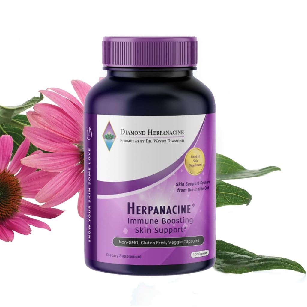 Diamond Natural Skin Care and Imune Support - Vitamin to Help Clear Skin - Complete Skin and Immune System Support from The Inside Out - Made with Natural Ingreations - (200 Count)