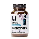 Suplemen Enzyme UMZU ZuEnzymes: 21 Enzymes for Gut Health Support, Diffic & Nutrient Absorpsi 124; Membantu Break Down Laktosa, Carbs, Protins (30 Hari Supply 124; 30 Capsules)