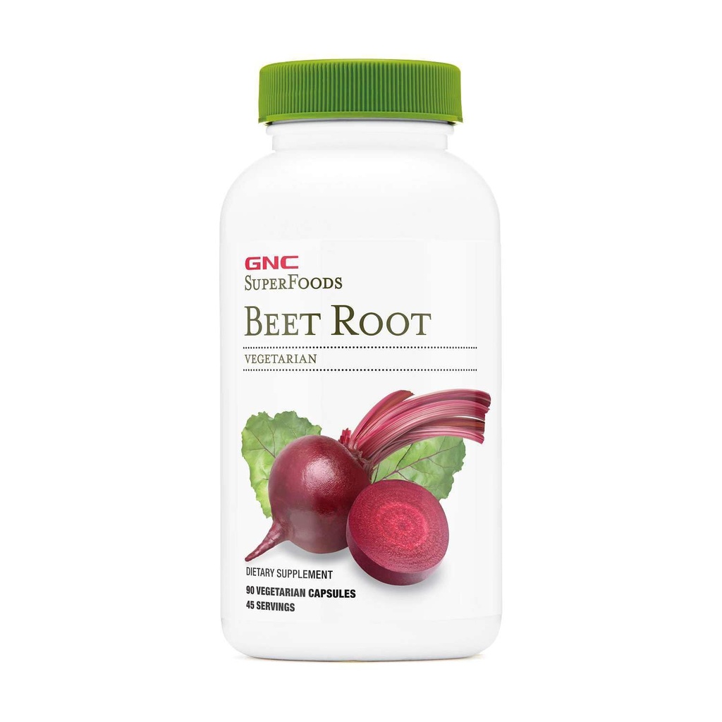 GLC SuperFoods Beet Root, Menyediakan 60mg Chlorophill, 90 Kapsul