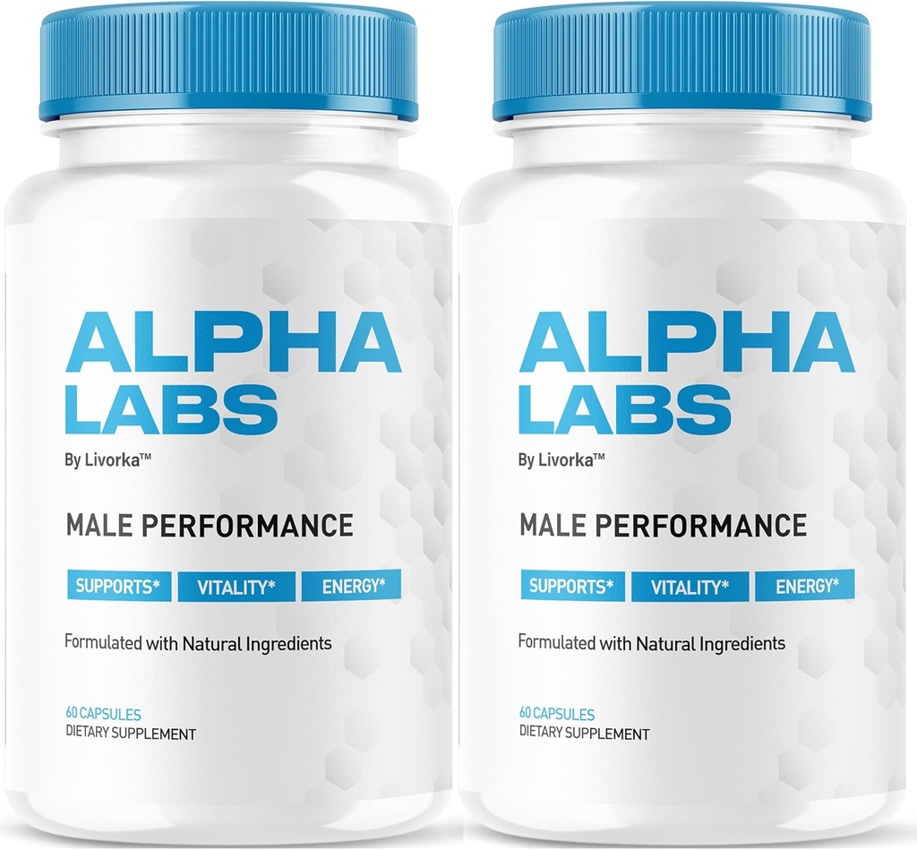 (2 Paket) Alpha Labs, Alpha Labs Kapsules, Alfa Labs, Alfa Labs Max Performance, Advanced Formula, Alpha Labs, Alpha Strenght Lab, Alfa Labs Kapsul, 120 Kapsul selama 2 Bulan