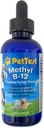 Metyl B12 Vitamin Liquid Test Menjatuhkan 4fl oz (5000 MCG) Suplemen Methylcobalamin untuk Diabetic Pets, Pengaruh Maksimum untuk Meningkatkan Energi untuk Anjing dan Kucing