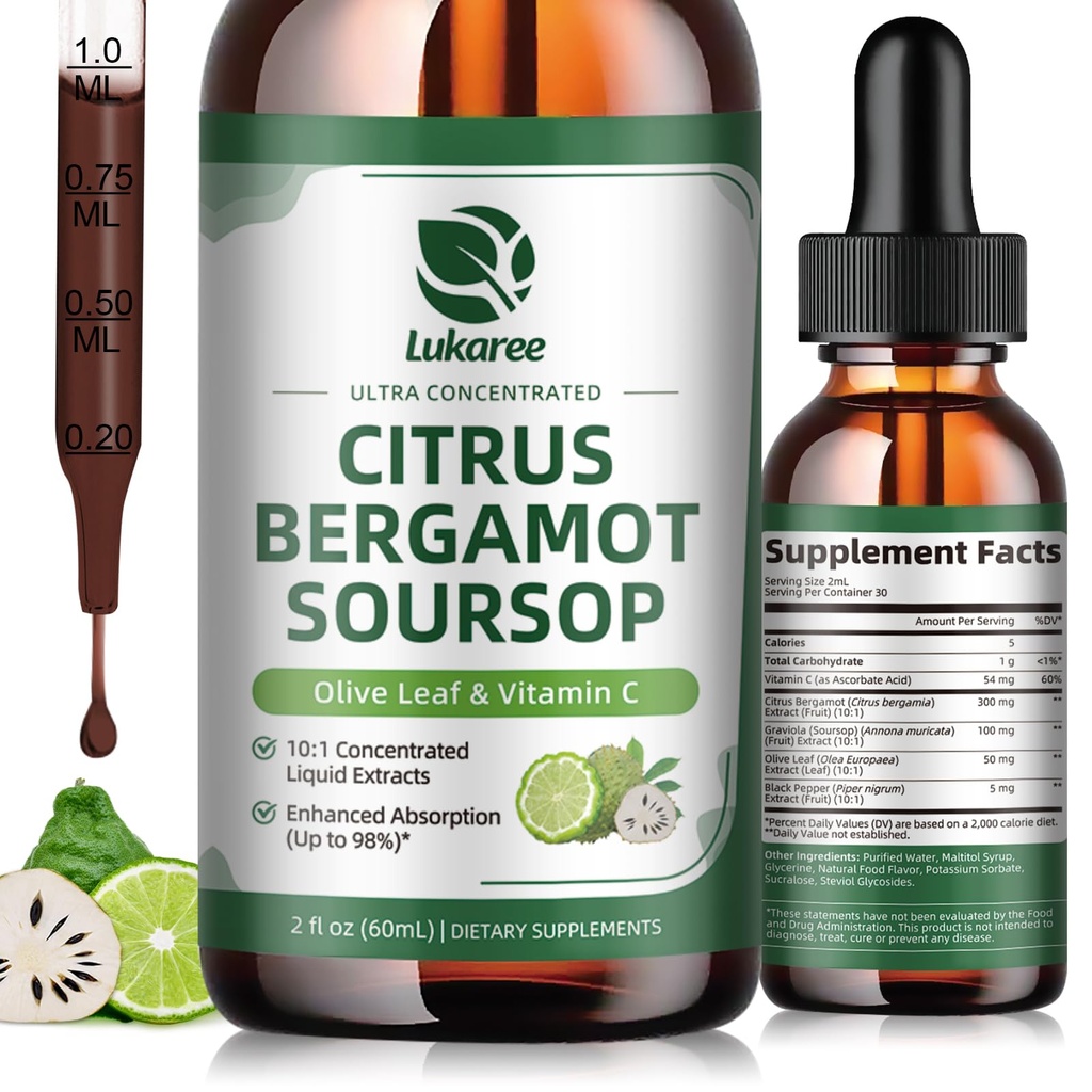 Citrus Bergamot Liquid Drops