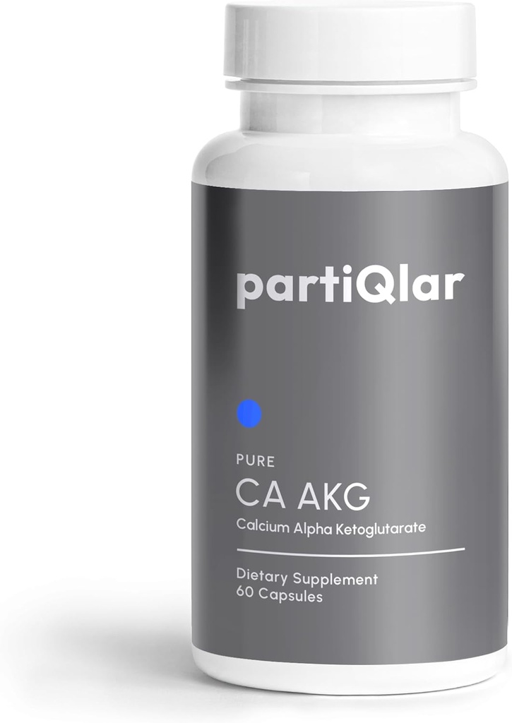 CA AKG Suplemen - Murni Alpha Ketglutalat dengan Avabilitas Bio-Tinggi - Kalsium Suplemen 1000mg per 2 Capsule Serving - Mendukung Proses Penuaan Healthy - Dibuat di AS - 60 Capsules