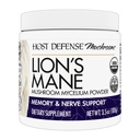 Powder Mane Lion Host - Dukungan Kesehatan Otak - Suplemen Jamur untuk Mendukung Fungsi Fokus & Ingatan - Imune & Gugup Sistem Dukungan Suplemen - 3.5 oz (66 Hamba) *