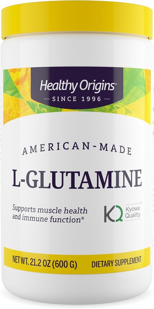 Origin Sehat L- Glutamine (Amerika- Dibuat, Non- GMO), 21.2 Ounce