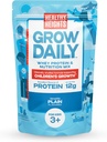 Healthy Heights Grow Daily Kids Protein Drink (Plain) - High Protein Shake for Kid 3 +