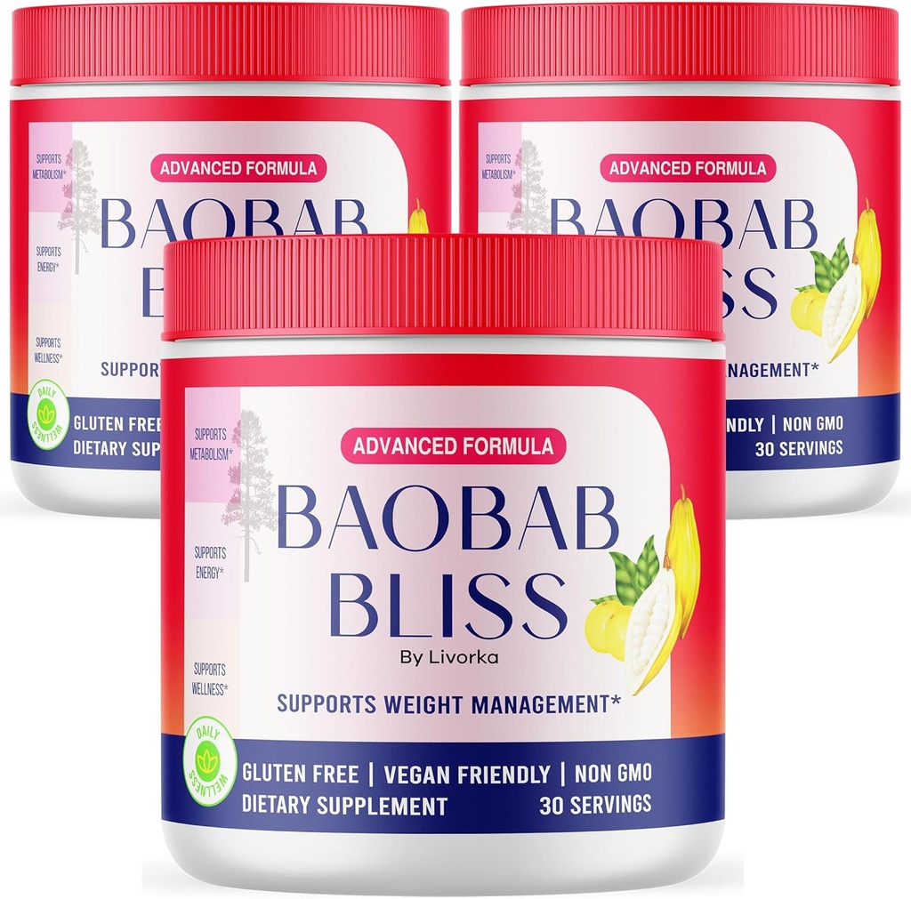 (3 Kembang Kebahagiaan Baobab) Bubuk Kebahagiaan Baobab, Bubuk Kebahagiaan Baobab Semua Suplemen Natural Fiber, Baobab Bliss Fruit Powder, Baobab Malcolm Malcolm Powder Organic Review, 90 Bulan
