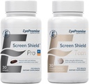 EyePromise Screen Shield All-inone Eye Vitamin Screen Shield Teen Chewable Eye Vitamin