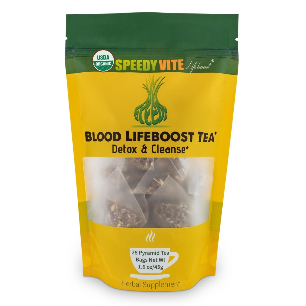 SpeedyVite Blood Lifearefest Tea 124; Support Removal of Waste from Blood Stream *