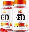 Rize laboratorium (Paket 2 Ignite Keto ACV Gummies untuk Persediaan Berat Lanjut, Diet Tambahan (120 Gummies)