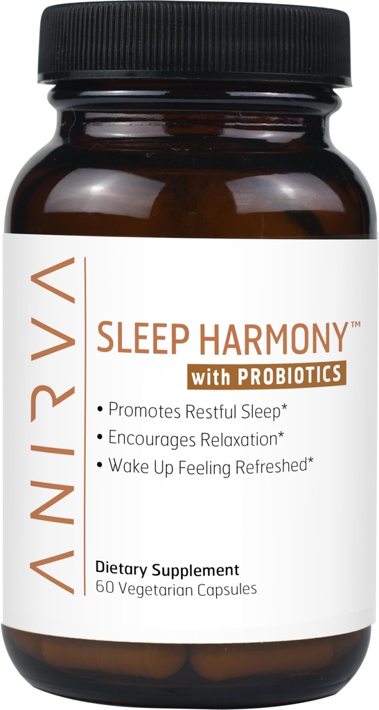 Sleep Harmony - Natural Sleep Supplemen dengan Programition, Magnesium, Ashwagandha, Chamomile, GABA, Melonatin - Tidak-Habit Forming Suplemen untuk Relaxation, Stress Relief, Better Sleep Aid
