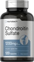 Horbaäch Chondroitin Sulfate 1200 mg 124; 120 Capsules 12.4; Non- GMO & Gluten Free Suplement