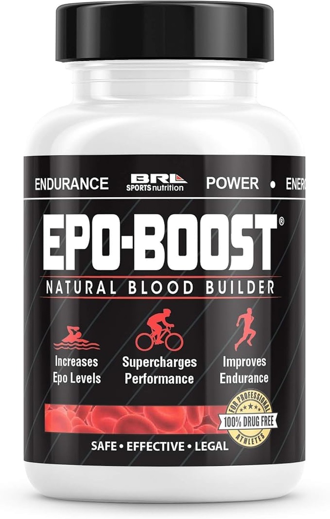 Persediaan Besi Pembangun Darah Alam. Dukungan RBC Dibuat di Amerika Serikat dengan Echinacea & Dandelion Root membantu VO2 Max, Energi, Endurance (1-Pack)