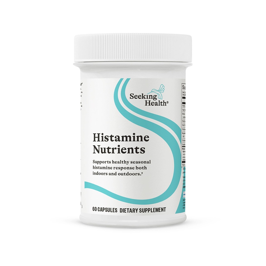 Mencari Nutributs Histamin Kesehatan - Pendukung Histamin dengan Vitamin B1, Zinc, & Vitamin B3 - Aid Histamin Respon - 60 Capsules